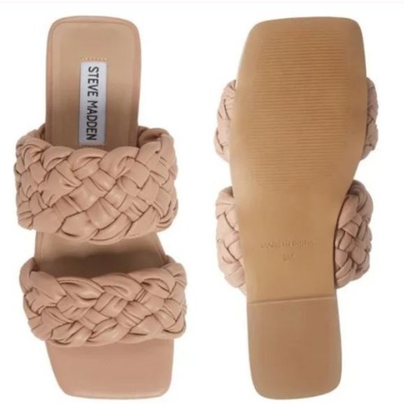 Steve Madden Merrin Women Sandal, Size 7.5Beige - Picture 4 of 6